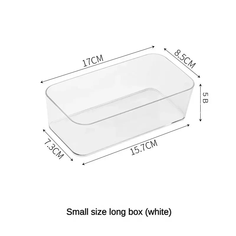 Clear Modular Drawer Organizer Set