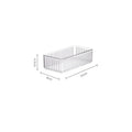 Clear Modular Drawer Organizer Set