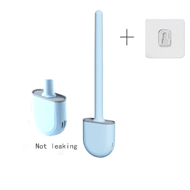 Modern Silicone Toilet Brush & Holder