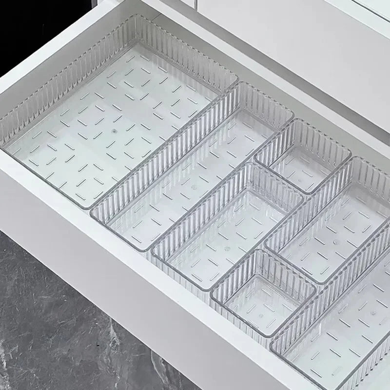 Clear Modular Drawer Organizer Set
