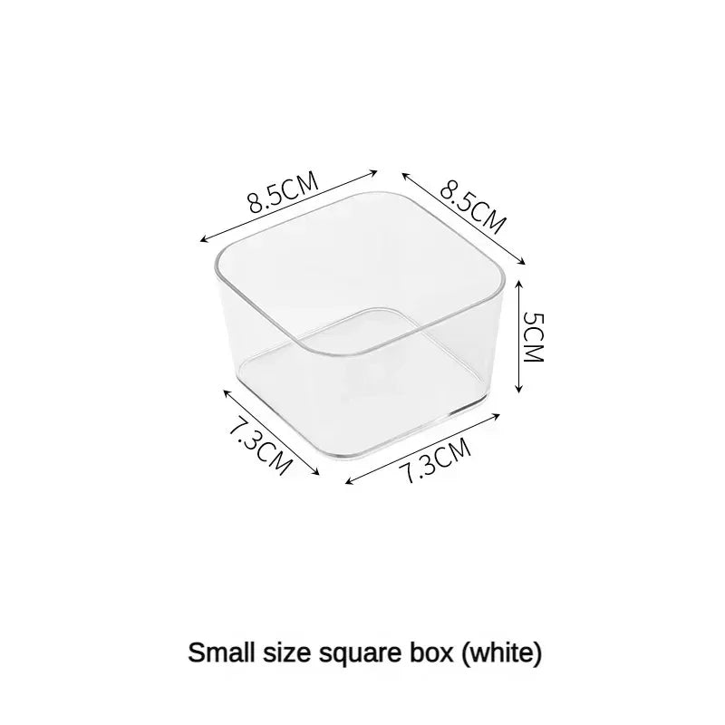 Clear Modular Drawer Organizer Set