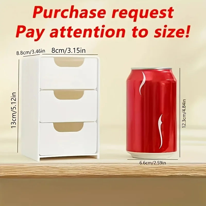 3-Tier Drawer Desk Organizer