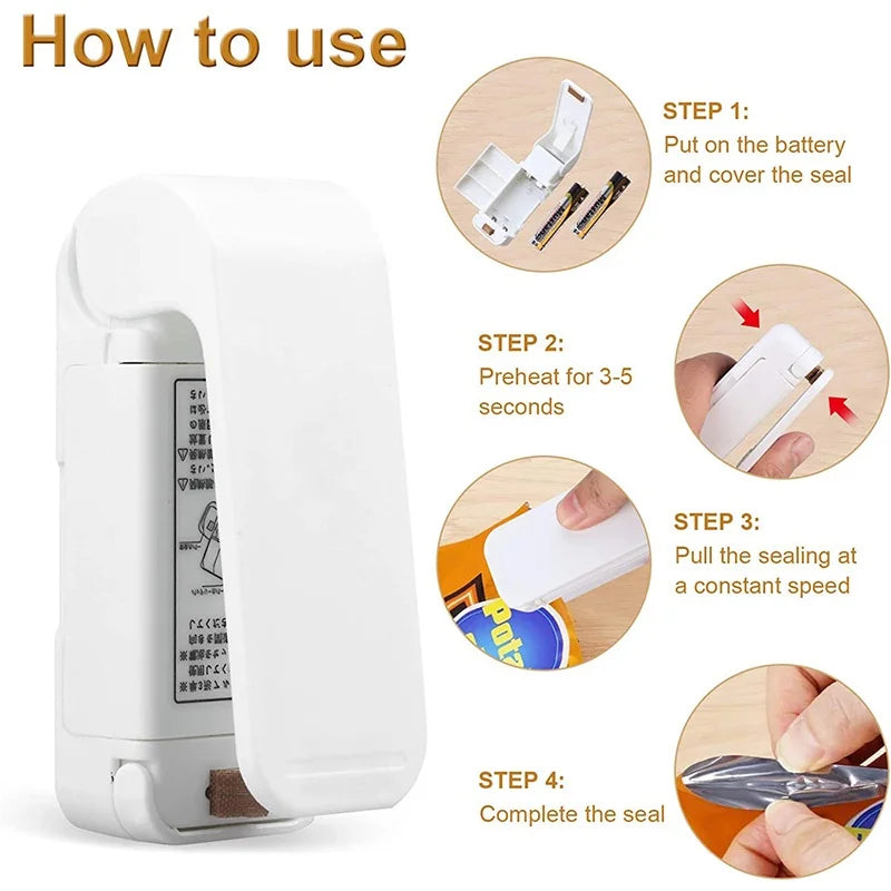 Package Sealer Bags Thermal Plastic Food Bag
