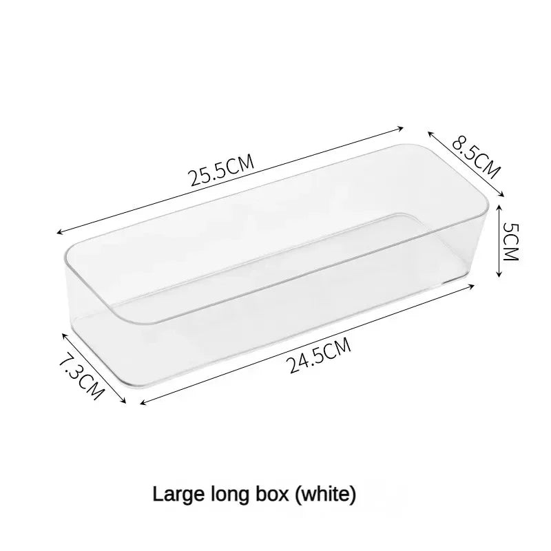 Clear Modular Drawer Organizer Set