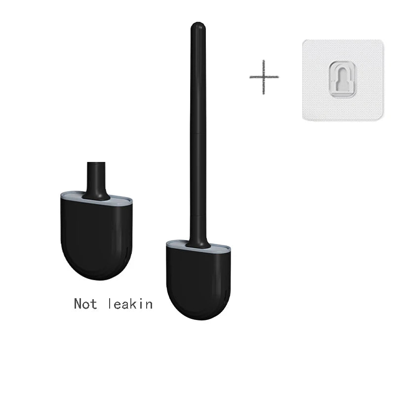 Modern Silicone Toilet Brush & Holder