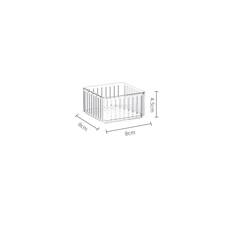Clear Modular Drawer Organizer Set