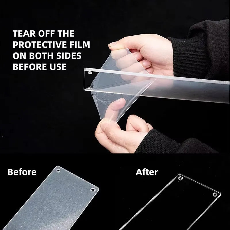 Acrylic Tiered Display Shelf Rack